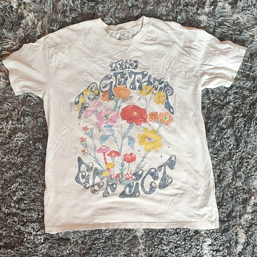 Grateful Dead Kids White Floral Graphic Tee
